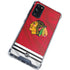 NHL Blackhawks Red Stripes Galaxy S20 FE Clear Case